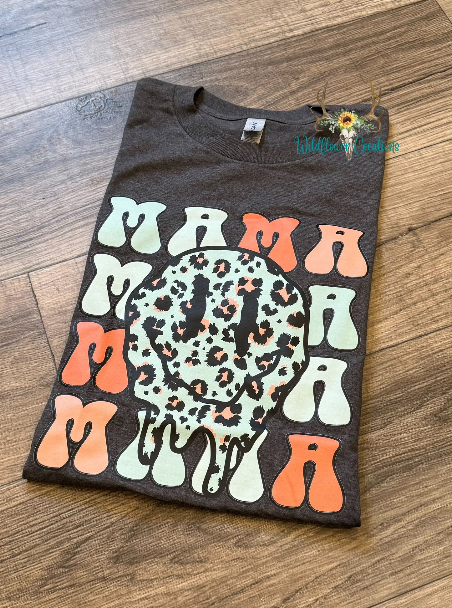 Mama with smiley face