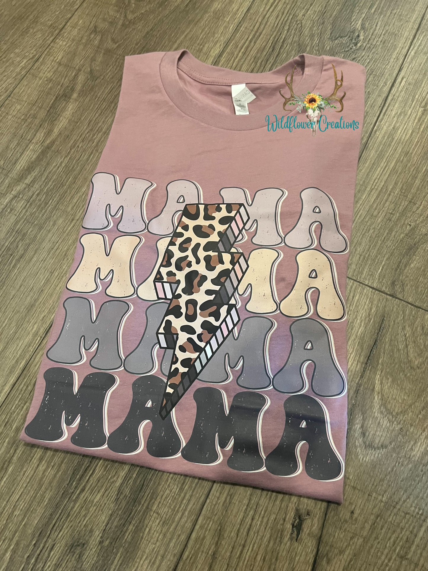 Lighting bolt with Mama