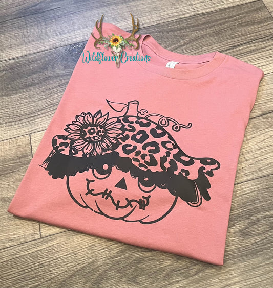 Scarecrow pumpkin tee