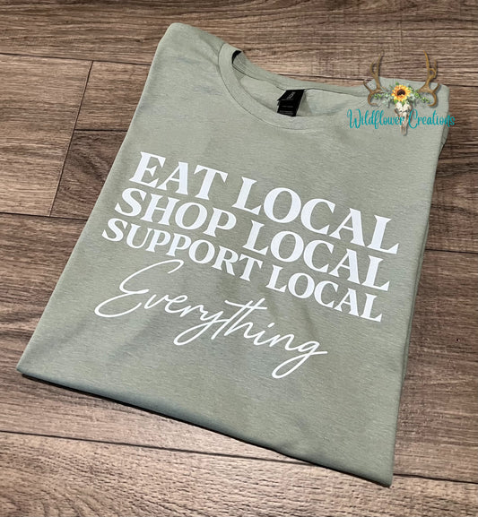 Local Everything tee