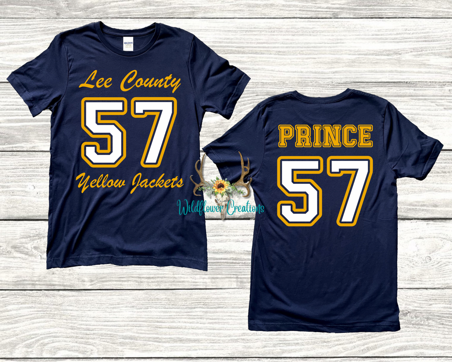 Lee County Yellow Jackets tee/sweatshirt