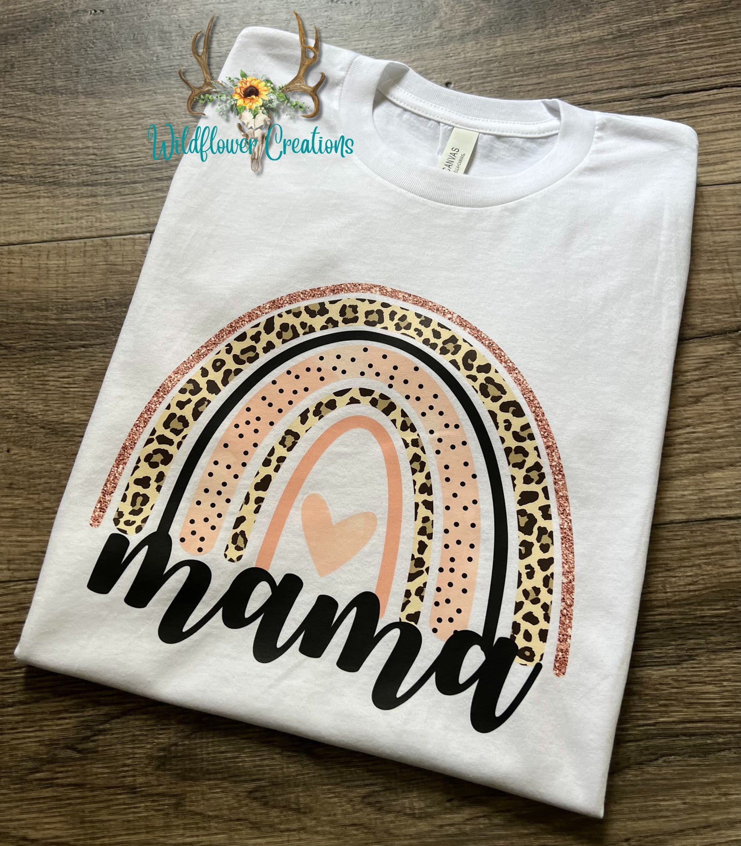 Rainbow Mama tee