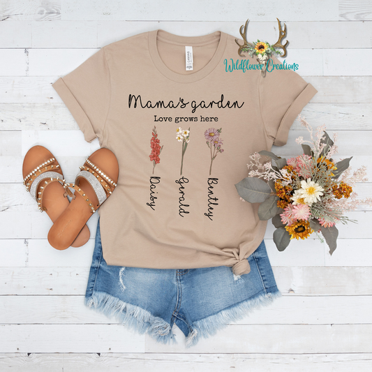 Mama's Garden tee