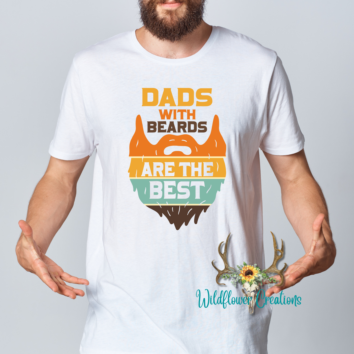 Dads with beards are the best tee