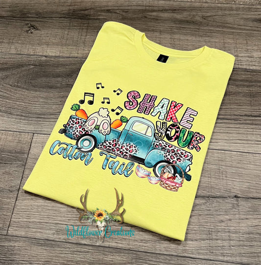 Shake your cotton tail tee