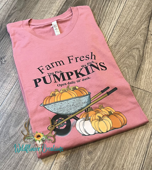 Farm Fresh Pumpkins Tee