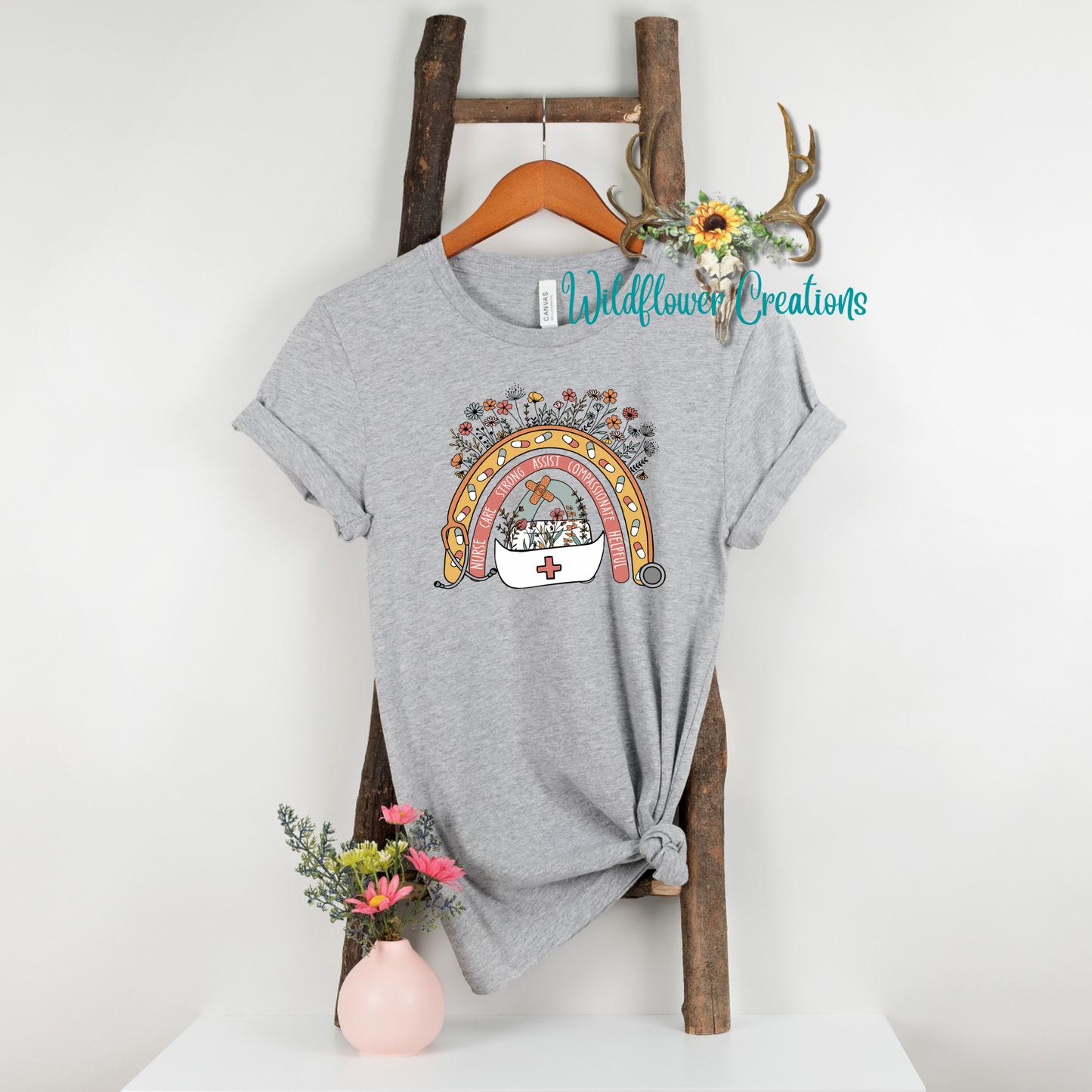 Nurse Rainbow tee