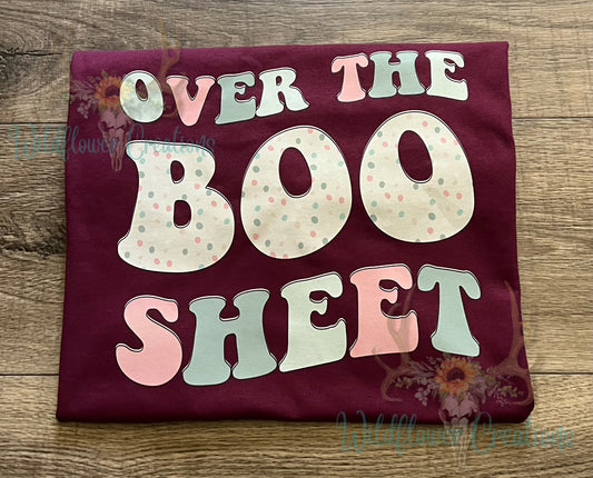 Over the Boo Sheet Tee